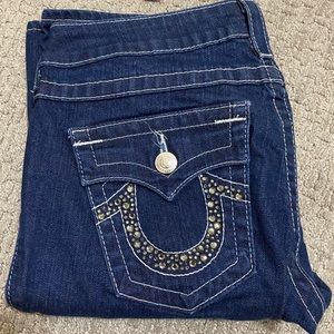 True religion Joey jeans with rhinestones